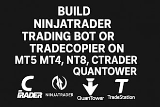 build ninjatrader trading bot or tradecopier on mt5 mt4, nt8, ctrader, quantower