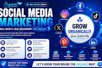 be your social media marketing manager and growth assistant
