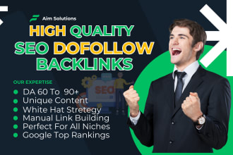 200 high authority dofollow backlinks service for off page seo link building
