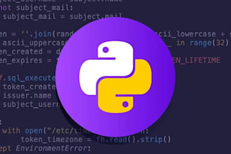 do python scripting, coding, automation tasks, web searching