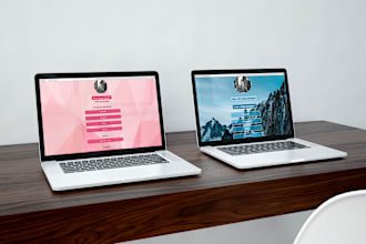 built responsive web side for you