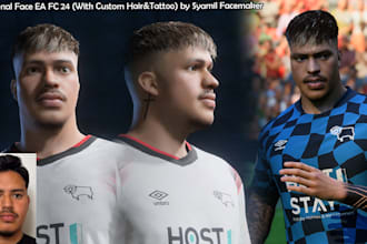 make your face for fifa ea sports ea fc 24 and 25 in pc