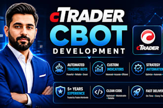 develop ctrader cbot and custom indicator