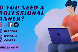 professional social media cover design facebook, linkedin, twitter headers