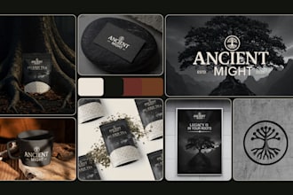 design timeless modern logo, brand identity, brand guidelines, branding design