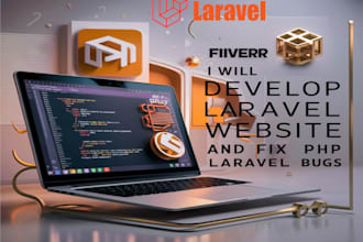 develop PHP laravel website and fix php laravel bugs