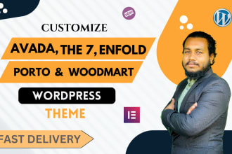use the7 avada porto and enfold theme to build your website
