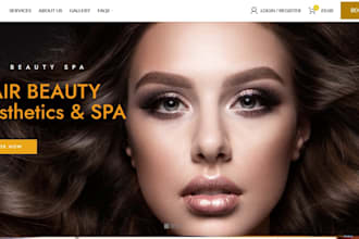 create trendy wordpress booking services website