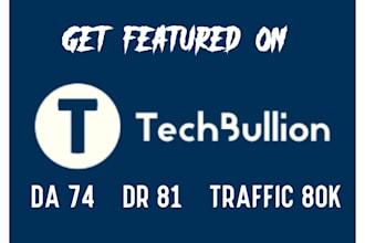 publish your article on techbullion at very low price
