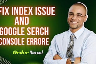 do fix google search console error,page indexing error and technical seo error