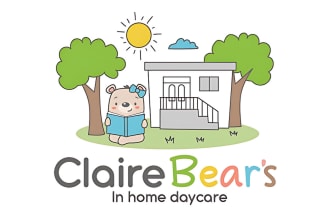 design baby shop, toy shop, baby product, children brand logo