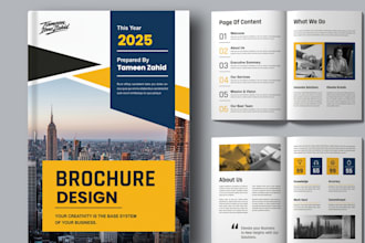 create professional business flyer, brochure, and marketing materials