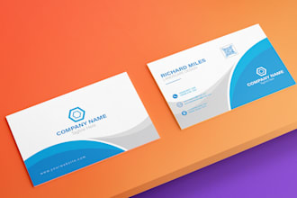 design a sleek and modern business card for your brand