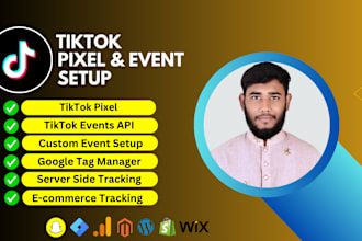 setup tiktok pixel, conversion API, and conversion tracking for tiktok ads