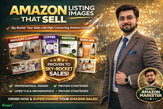 do pro stunning amazon product listing images to boost sales