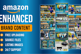design amazon enhanced brand content ebc and a plus content