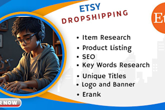 do etsy drop shipping and listing