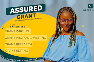 do grant writing, research grants, grant application and grant proposal,501c3