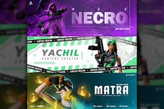 design you a fortnite banner or header