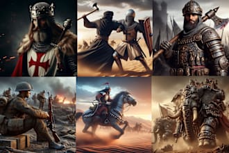 generate ai images historical,realistic,paintings and 3d