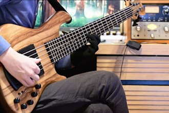 transcribe bass tab of any song