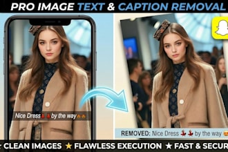 remove snapchat text and filters from images