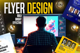 do exclusive custom art flyers for dj, nightclub, music festival, concert, event