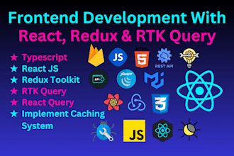 do frontend development with react, redux and rtk query