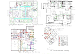 design plumbing, electrical,hvac permit plan for residential commercial drawings