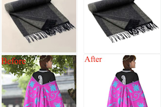 do bulk image background replace white, and product image resize