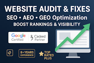 perform a complete SEO audit with aeo and GEO for better rankings