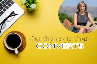 write fresh punchy copy for your website