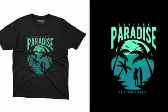 do custom logo, vintage retro and outdoor t shirts design