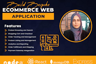 make ecommerce web application using mern stack nodejs react nextjs