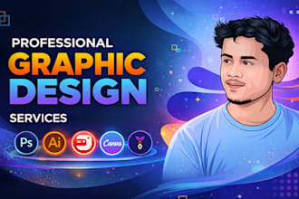 do custom graphic design and creative redesign work