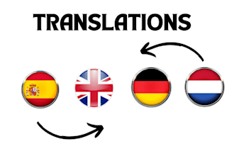 professionally translate spanish, dutch, french and german