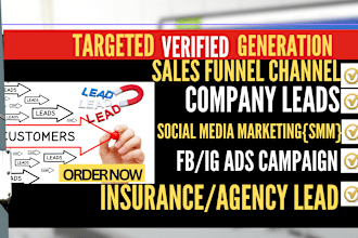 generate targeted b2b leads life  insurance leads construction leads agency lead