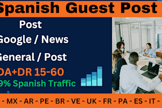 do spanish guest posts and backlinks on chile, peru, mexico, spain, and more