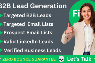 provide targeted b2b lead generation and contact list building services