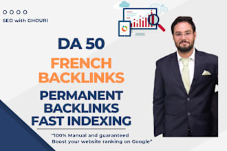 provide french SEO backlinks with high da dr dofollow france link building
