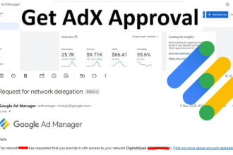 do adx approval on ma mi website alright and all yomdigi ad manager companies