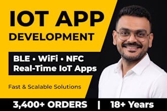 develop iot ble nfc hardware integration mobile app