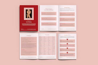 do company profile, digital brochure, booklet or trifold, bifold brochure