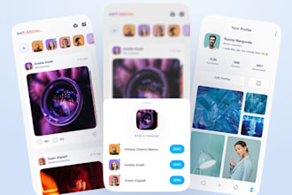 build social media app, dating app, video chat app, ar app, money making app