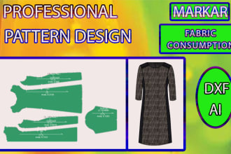 make sewing pattern and grading services for your garments