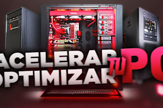 optimización de alto rendimiento para computadoras y laptops
