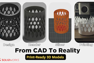 create 3d models for 3d printing using solidworks