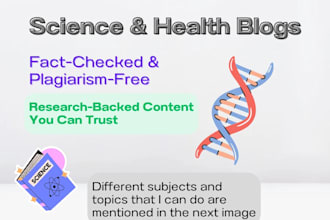write a science article on any topic