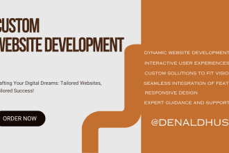 develop and design PHP website or web applications