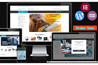 design or redesign wordpress ecommerce website